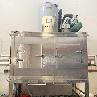 華豫兄弟5噸不銹鋼片冰機(jī)交付廣州某食品廠使用