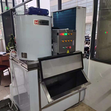 1噸片冰機(jī)交付江蘇常州食品廠使用