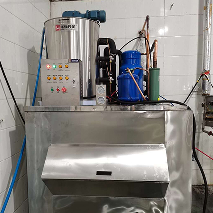 3噸不銹鋼片冰機(jī)交付河南武陟某食品廠使用