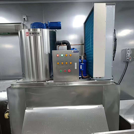 2噸食品級片冰機交付廣東廣州食品廠