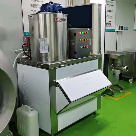 1噸食品級片冰機交付江蘇常州某食品廠