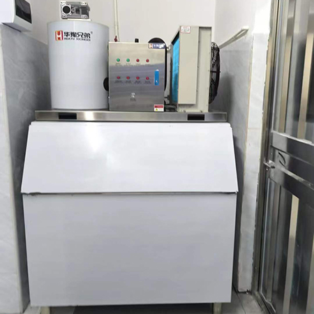 1噸片冰機交付廣東中山某大型超市